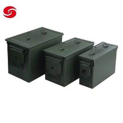 Green Army Standard M2a1 Gd1002 Metal Ammo Box/ Metal Bullet Storage Tool Box
