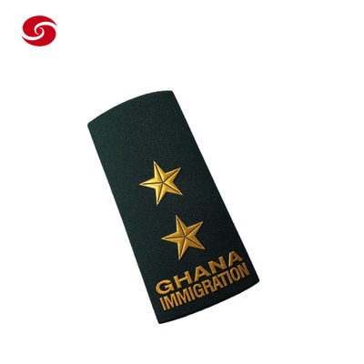 Ghana Immigration Military Navy Police Uniform Shoulder Epaulet Badge