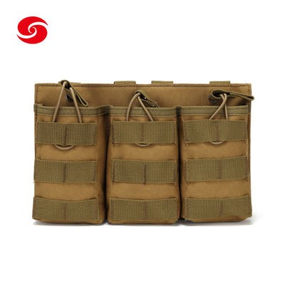 Army 600d Polyester Magazine Pouch Tactical Drop Leg M4 Triple