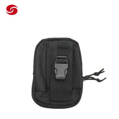 Black Police Military Tool Bag Army Tactical Pouch Outdoor Phone Bag