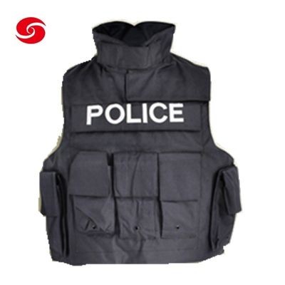 Black Bulletproof NIJ Standard Plate Carrier Ballistic Vest Pass OBL Test