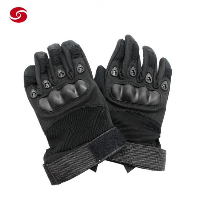 Police Army Military Tactical Protective Training Duty Full Finger Anti-Slip Anti Riot Cut Resistant Work Gloves