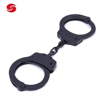 Tactical Equipment Military Police Riot Gear Metal Handcuff Carbon Steel Handcuff