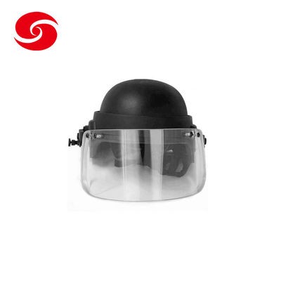 Face Protection Military Bulletproof Visor Security Polycarbonate Anti Riot Customsized