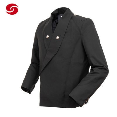 Polyster Viscose Black Police Ceremonial Uniform For Malawi