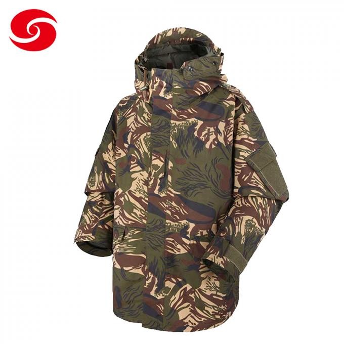 Custom Africa Wind-Proof Woodland Camouflage Military Uniform Warm Jacket