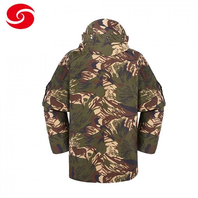 Custom Africa Wind-Proof Woodland Camouflage Military Uniform Warm Jacket
