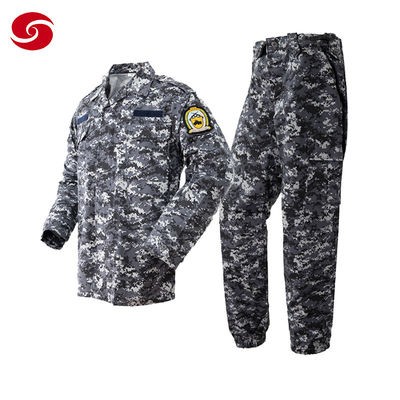 Libya Togo Military Navy Blue Digital Camouflage Combat Custom Uniform Suit