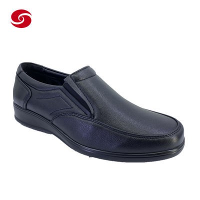 Genuine PU Leather Military Combat Shoes Women Safety Army Officer Duty Shoes