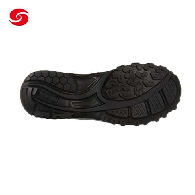 Army Jungle Black Leather with Nylon Tactical Combat Military Boot