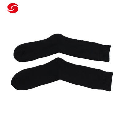 Men Knee High Socks Knit Knee High Winter Terry Boot Military Socks