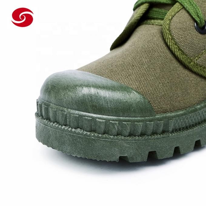 Army Green Cavans Boots/ Military Boots/ Cotton Boots/ Labor Boots/ Work Boots