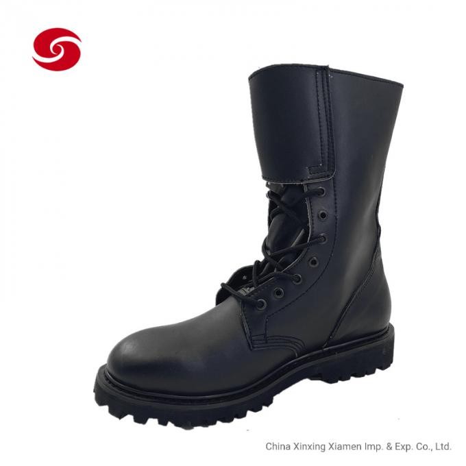 Breathable Black Duty Boots/ Policeman Boots/ Tactical Boots/Army Boots/Combat Boots/Men Shoes Boots/Solider Boots/ Leather Boots/Police Boots
