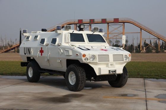White Armoured Ambulance for Emergency Car Vehicle Rhd