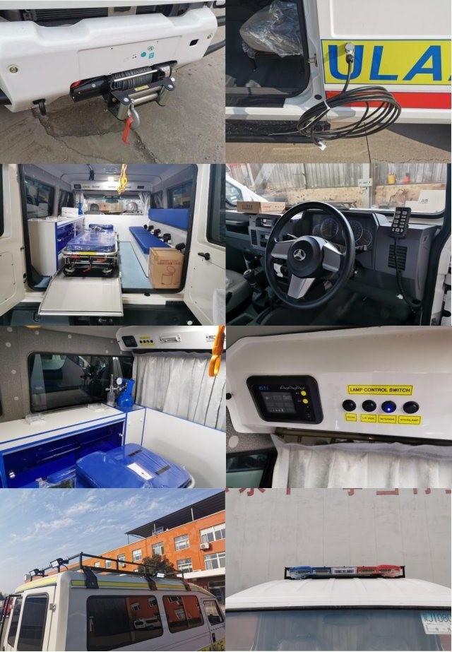 4X4 Diesel Warrior Emergency Ambulance Vehicle Car