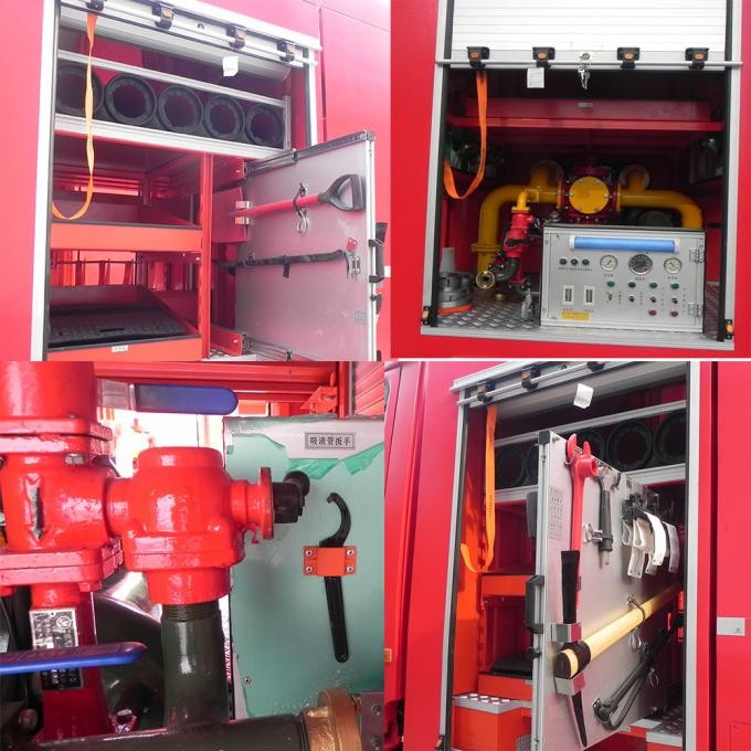 Africa HOWO 6*4 Chassis 9 Ton Foam Water Tank Rescue Fire Fighting Truck