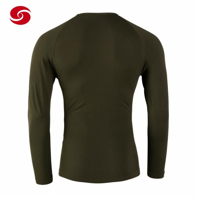 Army Green Cotton Camouflage T Shirt for Soldier