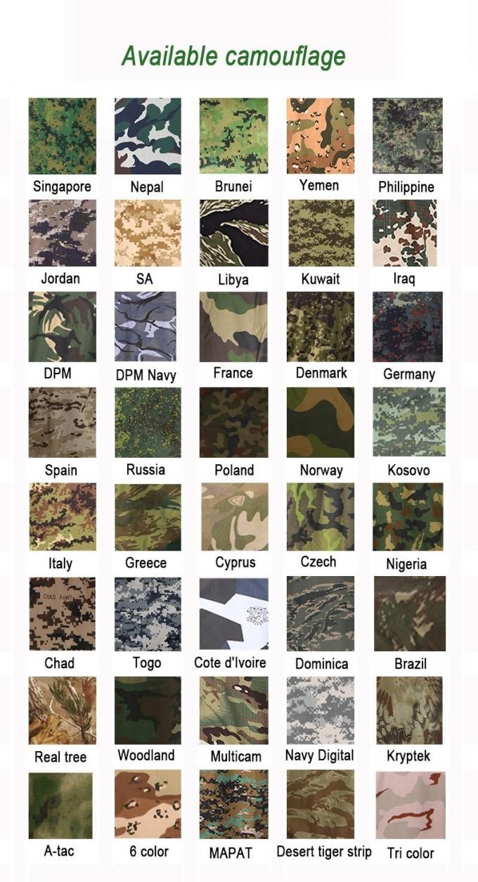 Army Military Camouflage spandex Short Sleeves T Shirt