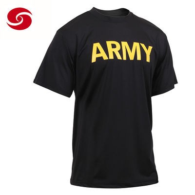 Cotton Training Military Tactical Shirt Police Army Style Black Casual Clothes