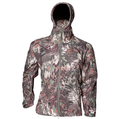 Men's Army Military Tactical Shirt Camouflage Waterproof Softshell Hoody