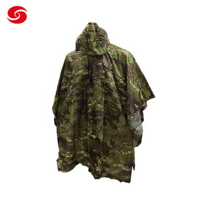 High Quality Military Raincoat Camouflage Poncho Army Poncho Raincoat Premium Quality Fashion Customized Multifunctional Waterproof Polyester