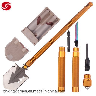Outdoor Multi-Function Military Portable Foldable Camping Shovel Spade Set