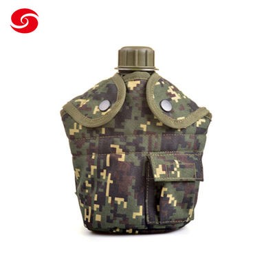 Camouflage Outdoor Sport Military Army PE Plastic Drink Water Bottle