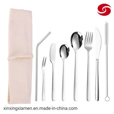 Personal Dining Stainless Steel Cutlery Set Sliverware Mirror Polish Spoon Fork