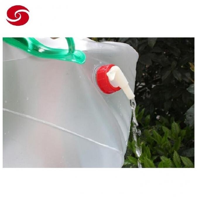 10L/20L PE Food Level Camping Folding Plastic Outdoor Relief Water Jerry Can