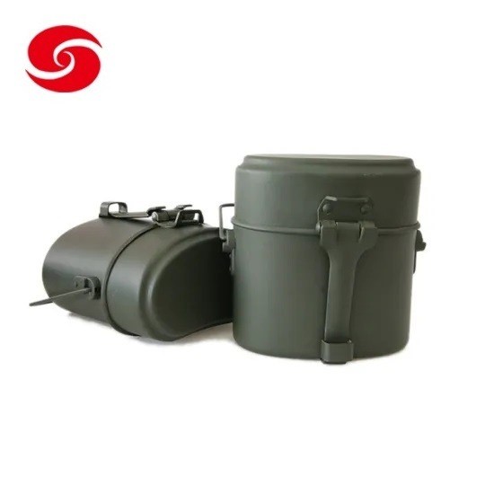 Wholesale Aluminum Military Outdoor Army Police Mess Tin/Military Army 1mm Thickness Aluminum Germany Mess Tin