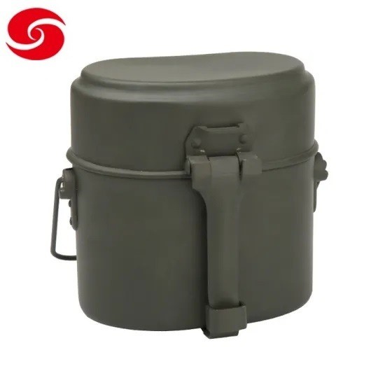Wholesale Aluminum Military Outdoor Army Police Army 1mm Thickness Germany Mess Tin