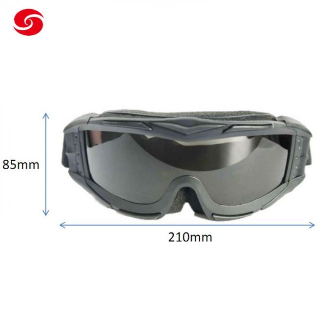 Windproof Anti-Terrorism CS Paintball Glasses Miliatry Police Use Goggles Safety Goggles Cycling Sunglases