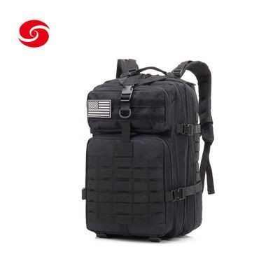 Waterproof Military Combat 50L Molle Assault Backpack Black Backpack