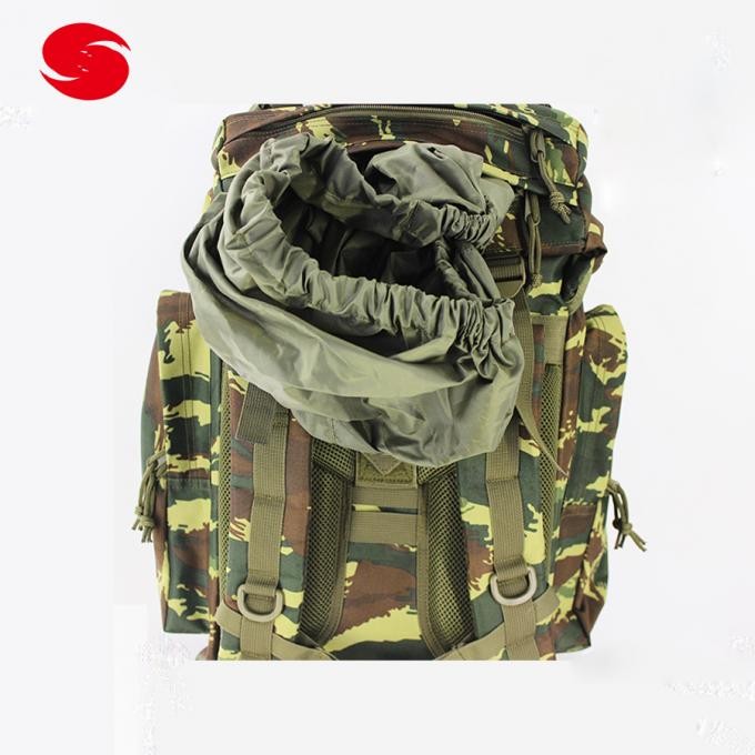 Good Quality 60L Multi-Function Military Greece Camouflage Hiking Backpack