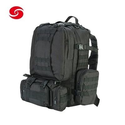 Large Size Army Standard Outdoor Detachable Backpack/Black Multifunctional Military Army Tactical Molle Detachable Backpack