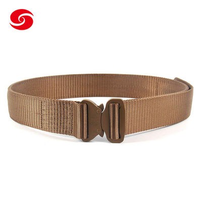 3.8 Tactical Imitation Nylon Army Utility Belt With Metal Buckle