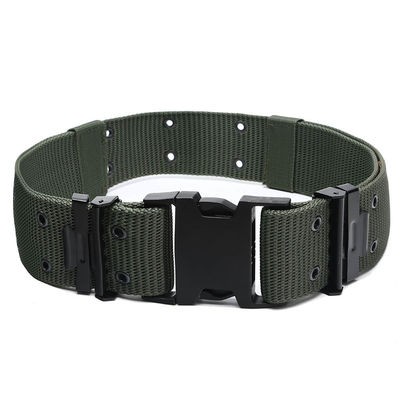 PP Man Military Tactical Nylon Polyester Army Webbing Belt with Plastic Buckle