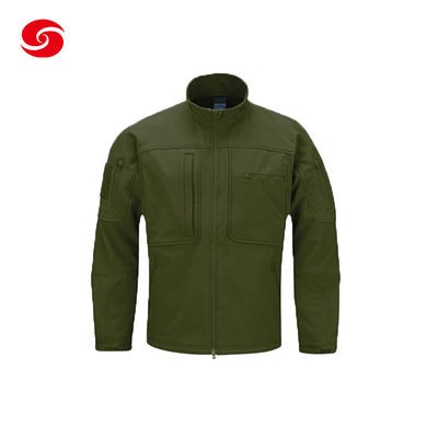 Softshell Army Military Tactical Jacket Army Green Waterproof Hood Hiking Camping