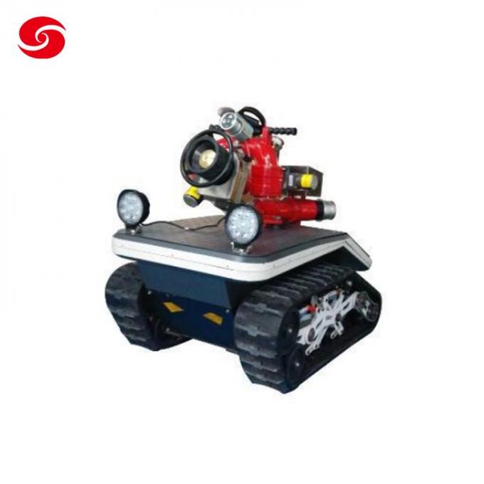 Fire Safety Remote Control Tracked Vehicle Chassis Fire Fighting Robot