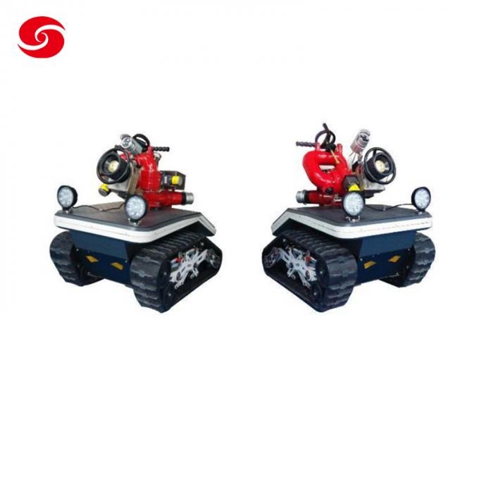 Fire Safety Remote Control Tracked Vehicle Chassis Fire Fighting Robot