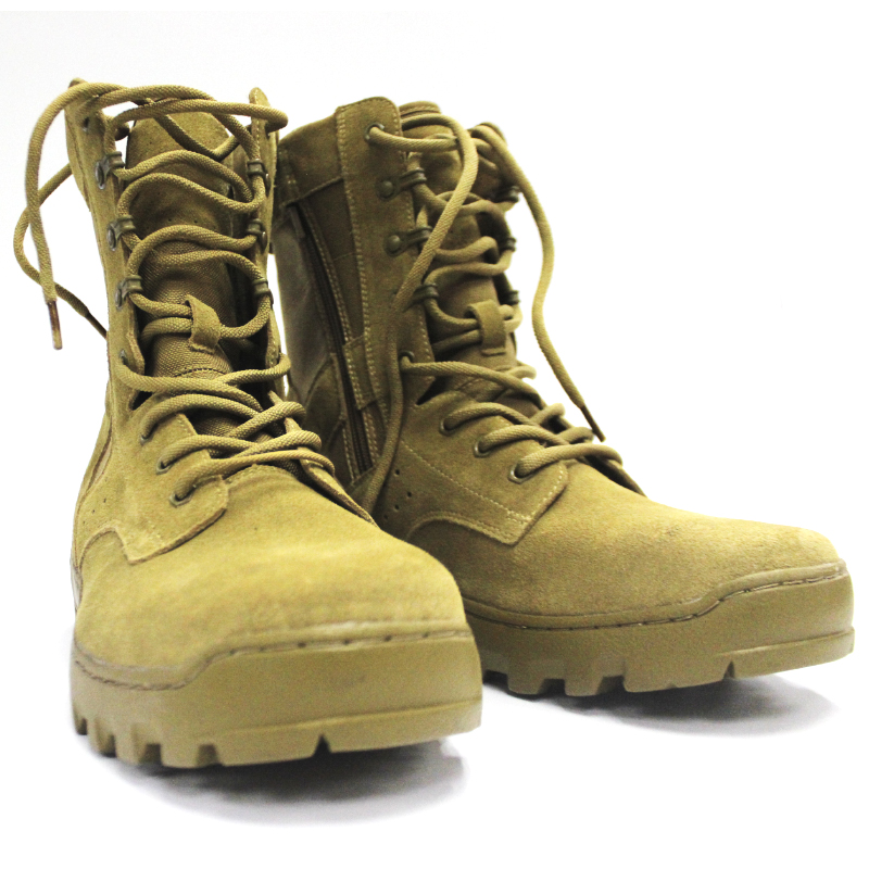 China Xinxing ha presentado botas tácticas color caqui a una distinguida marca táctica europea.