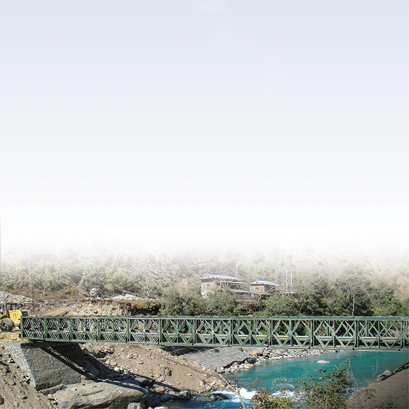 Modular temporary bridge system