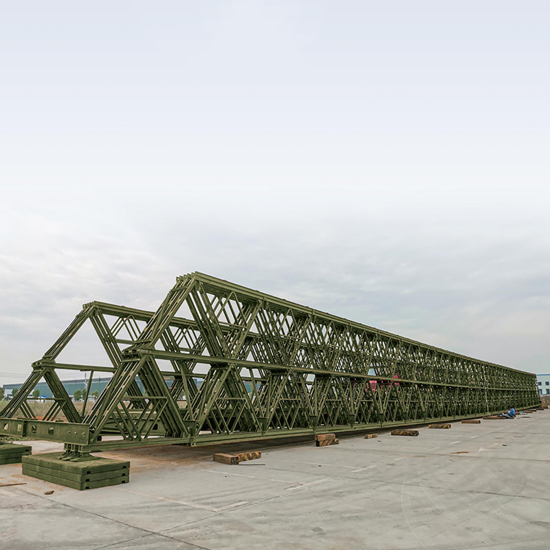 Military Heavy Equipment Crossing Panel Bridge