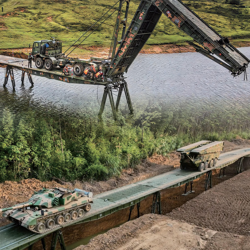 60t tracked load modular fast bridge