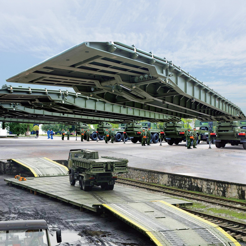 54m roadway emergency railway platform